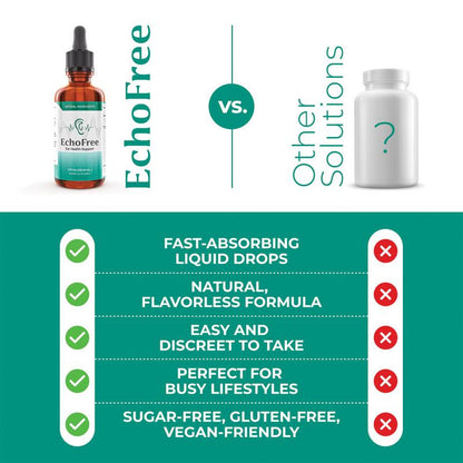 EchoFree™ – Natural Tinnitus Support.